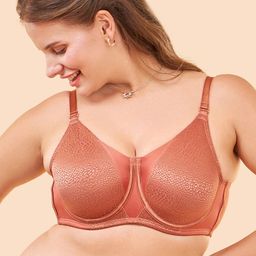 Enamor Plus Size Full Coverage Seamless Underwired Bra All Day Comfort-18