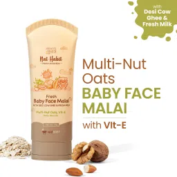 Multi-Nut Oats Vit-E Baby Cream For Face, Extra Soft And Gentle-2