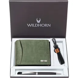 WildHorn Textured Leather Accessory Gift Set-picture-34