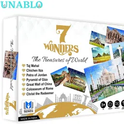 7 Wonders of The World Jigsaw Puzzle. 7 Different Puzzles Included in The Pack-picture-20