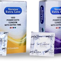 Condom Men Extra Time Dotted Combo Pack (Banana and Grapes) Condom Condom-image-98