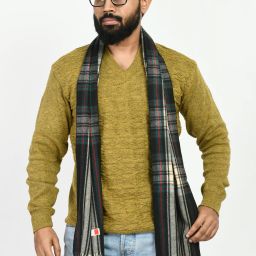 Life and style Striped Men Muffler-image-67