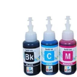 GPS Colour Your Dreams Comptible For Epson 001 Ink 4 Colors Black + Tri Color Combo Pack Ink Bottle-image-1