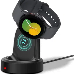 Cokoeye Wireless Qi Charging Dock Compatible for Samsung Gear Watch S3, S4, S2 Classic Charging Pad-image-18