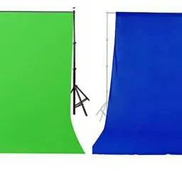BOOSTY 2PCS COMBO 8 x12 FT GREEN, BLUE LEKERA BACKDROP PHOTO LIGHT STUDIO PHOTOGRAPHY BACKGROUND WITH CARRY BAG Reflector-image-33