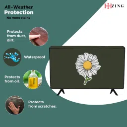 Hizing Padded-Dust Cover for 24 inch Computer Monitor, TV, LCD Monitor - TVMLR0224I-image-17