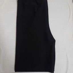 Solid Men Black Tights-image-1