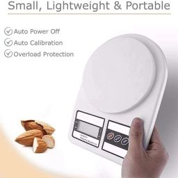 Voroly SF-400 Digital Kitchen Weighing Scale 10kg Capacity LCD Display Weighing Scale image 2