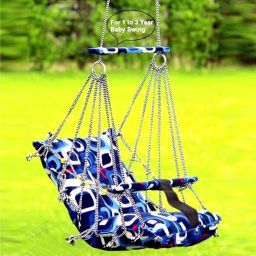 Cotton Baby Big Swing 1-3 Year Folding & Washable With Safety Belt Indor-Outdor-19