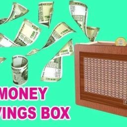 RS-100000 Rupees Goal Tracker, Cash Collection Bank for Kids and Adults Coin Bank-image-0