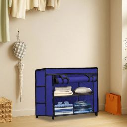 Small Cloths Wardrobe Carbon Steel Collapsible Wardrobe-image-89