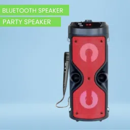 GUGGU 4210 (PORTABLE BLUETOOTH PARTY SPEAKER)With Karaoke Mic & High Quality SoundF139 30 W Bluetooth Tower Speaker-image-55