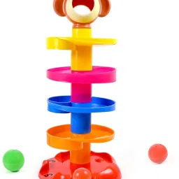 Ball Drop and Roll Swirling TowerV343-20
