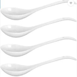 Disposable Ceramic Serving Spoon Set-image-75