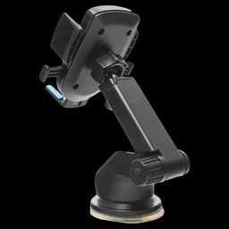 inbase in base Bracket 02 Windshield and DashboardMobile Holder (Adjustable Angle View, IB-1083, Black) image 5