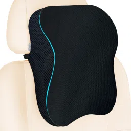 Black Polyester Car Pillow Cushion for Universal For Car-image-49
