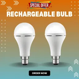 Rechargeable Emergency Bulb 12W Inverter Rechargebale Emergency Bulb_Pack_2SF100 3 hrs Bulb Emergency Light-image-82