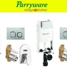 parryware Half Frame Concealed Cistern, with divater body upper part set of 2 pic 334 Dual Flush Tank-picture-3
