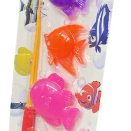 Fishing Set 4 Fish with one Fishing Stick Best Gift For your Kids (Multicolor)-26