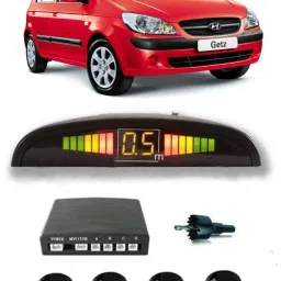 PKNB1448 Black Car Reverse Parking Sensor with LED Display 4 Sensor PKNB1448 Parking Sensor-image-0