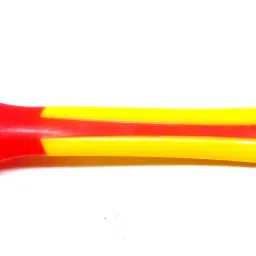 miss & chief by flipkart Silicone Tip Heat Sensitive Silicone Spoons | Temperature Sensing Spoons | Spoons Set (Red & Yellow, Pack of 4) - Silicon image 4