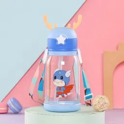 Deer horns for kids Drinking Water Bottles / Character Motifs / Cute Characters 600 ml Water Bottle-image-98