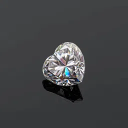 AMOGH JEWELS Clear Cut Natural Sapphire Moissanite Gemstone-14