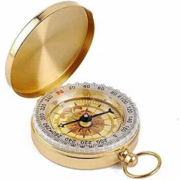 Copper Flip Outdoor Multi-Function Metal Compass with Luminous Pocket Watch Compass-13
