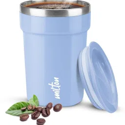 Cool Touch Deccan Sturdy Handle, Hot and Cold Beverages, Flap Lid 300 ml Water Bottle-image-12