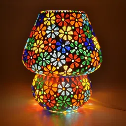 Electrical Glass Mosaic Table Lamp-picture-16