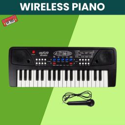 Piano Keyboard, Portable Electronic Toy With Mic, 37 Keys 8 Tones For kidsR400 Piano Keyboard, Portable Electronic Toy With Mic, 37 Keys 8 Tones For kidsR400 Analog Portable Keyboard-image-97