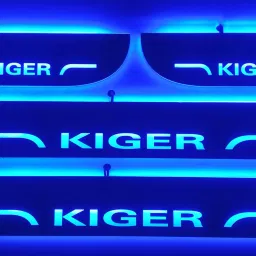 Door Foot Step Blue Light For Renault Kiger Door Sill Plate-image-71