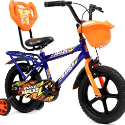 SMILES 14T Kids Cycle with Tranining Wheels for Boys & Girls for 2-5 Years age 14 T (inch) Road Cycle-image-48