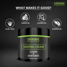 Shaving Cream For Men with Jojoba Oil For Soft & Smooth Shave 100 gms-30