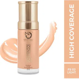 High Coverage Waterproof oil Free Matte Foundation SPF 25-02 LIGHT Foundation-22