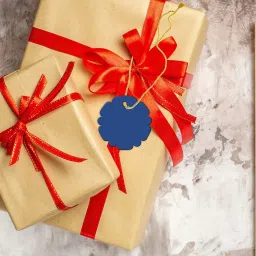 kreepo Flower Design Writable Tag with String for Gift Tag Greeting Card image 4