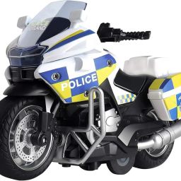 Police Motorcycle Toy - Pull Back Toy Motorcycle with Sound and Light Toy-9