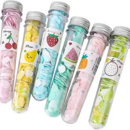 Paper Soap Flower Design Tube Shape Bottle for Travel-image-0