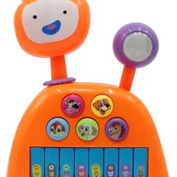 Musical Cow Piano with 4 Modes, Wonderful Animal Sound Toy for Kids, Baby-35
