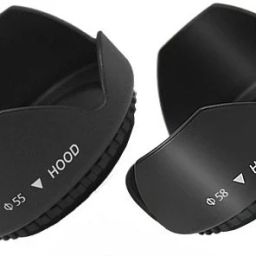 MILLETS 55mm and 58mm Digital Tulip Flower Lens Hood for Nikon D3500 Lens Hood-image-80