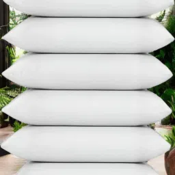 LUXURY Polyester Fibre Solid Sleeping Pillow Pack of 6-image-40