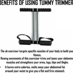 aim tummy trimmer with double spring and soft grip handle Ab Exerciser Ab Exerciser image 3