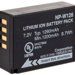 IJJA NP-W126 Rechargeable camera battery pack compatible for Fujifilm camera chargerCamera Battery Charger-image-61