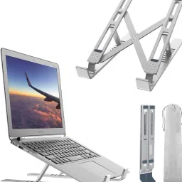 ITM TRADERS Laptop Stand for Desk, Portable Laptop Stand Adjustable Height, Foldable Laptop Stand-picture-10