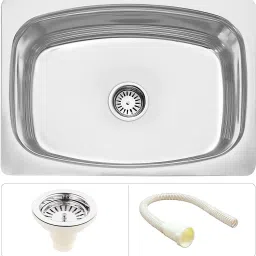 24 " x 18 " x 8 "GOLD 304 Grade Stainless Steel Kitchen Sink Vessel Sink-image-53