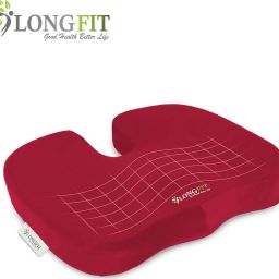 Non-Slip Orthopaedic Coccyx Cushion for Car and Wheel Chair Washable Cover Back Support-24