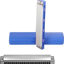 Harmonica Mouth Organ 24 Holes 48 reads Key C with Plastic-image-16