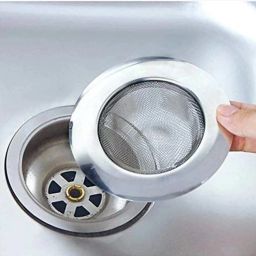 Kitchen Sink Stainless Steel Push Down Strainer-image-17