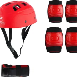 PROTECTIVE SET HELMET ELBOW KNEE PALM GUARD KIT FOR KIDS SAFETY GUARD COMBO Skating Guard Combo-picture-26