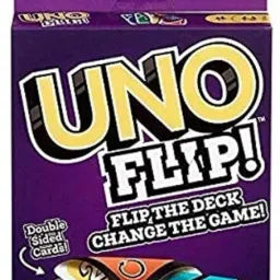 Uno Flip Side Card Game Family Game Fun Time Card Game-1
